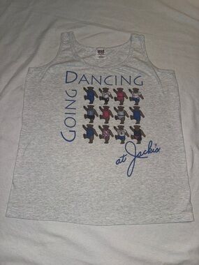 Teddy Bear Dance Cotton Muscle Tank